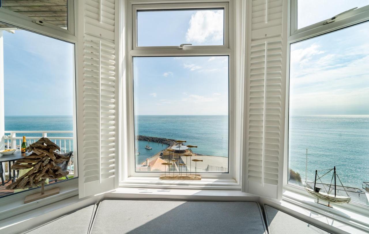 Stunning Sea Views Ventnor Apartment Eksteriør billede